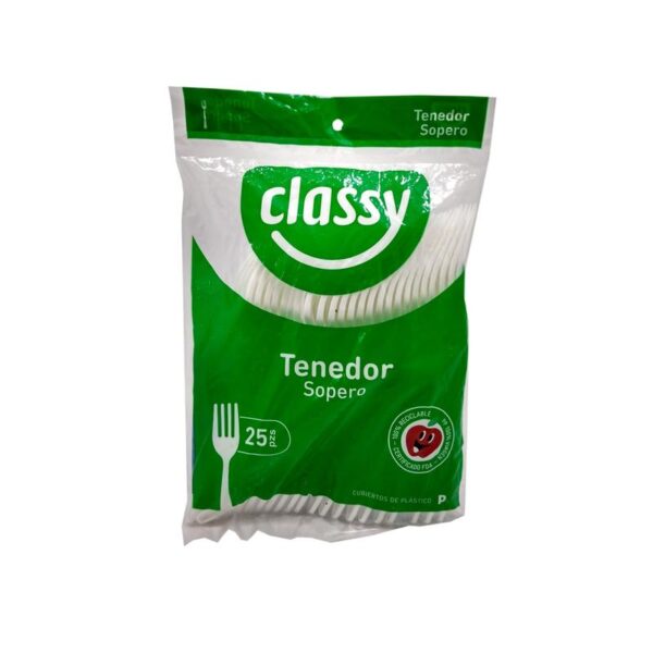 Tenedor Sopero Classy