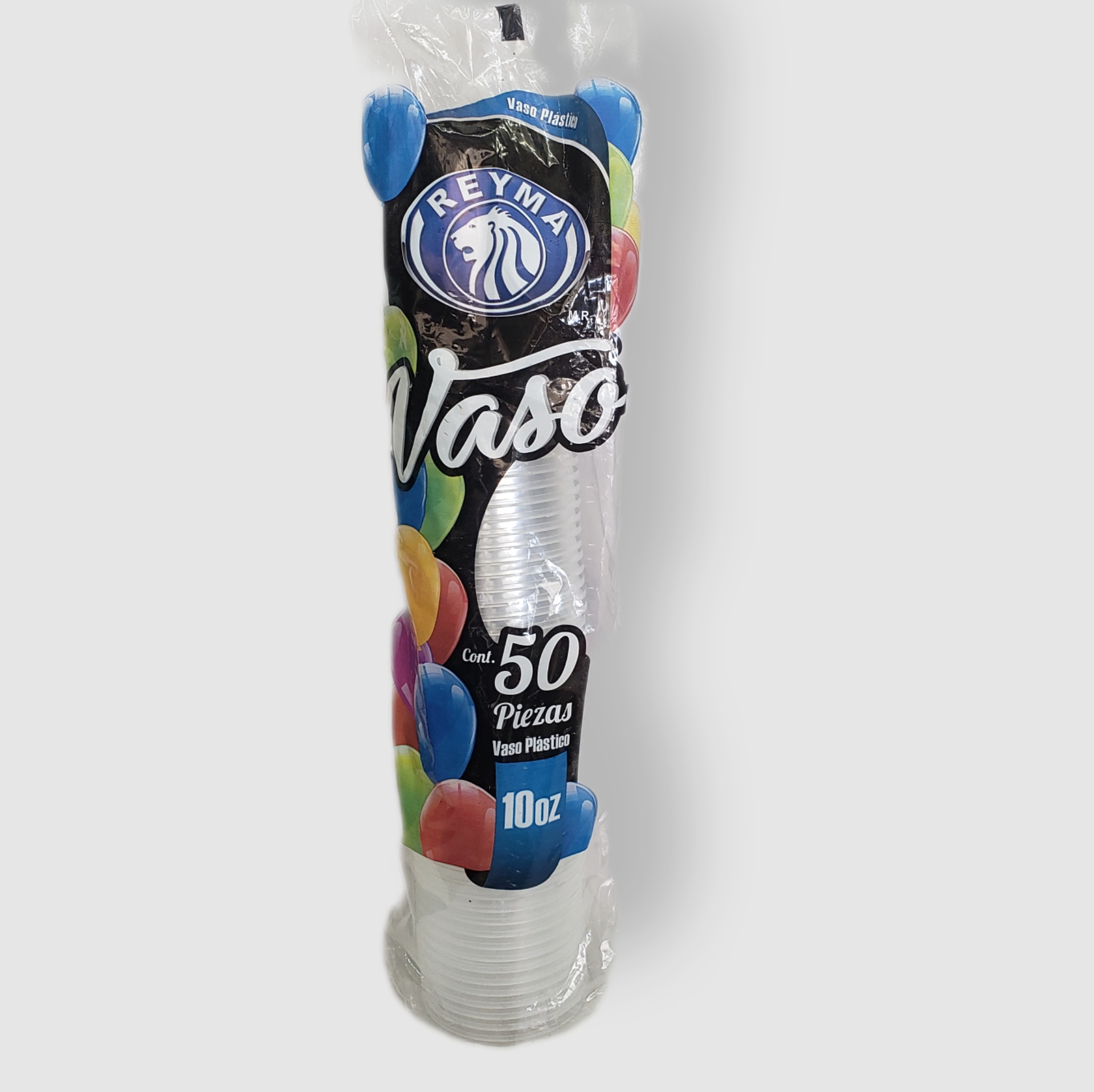 Vaso Plastico No. 10, VP10 Reyma, 50 pzas, Reyma, Paquete 50 Pzas