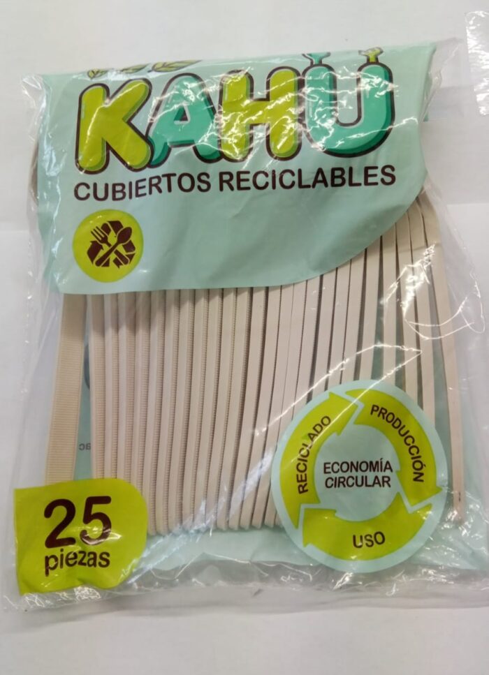 Cuchara Sopera Bio, Kahu, Paquete 25 Pzas