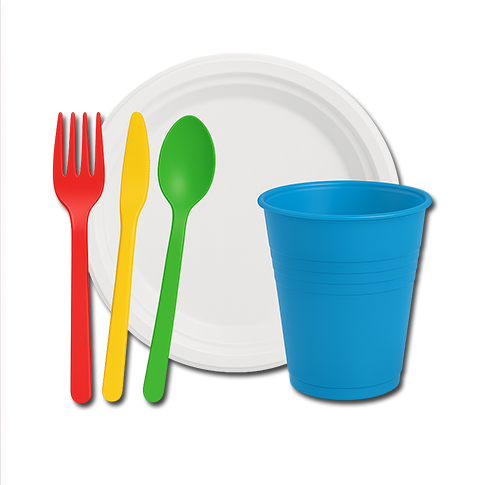 Cubiertos, Vasos, Platos y Contenedores Biodegradables