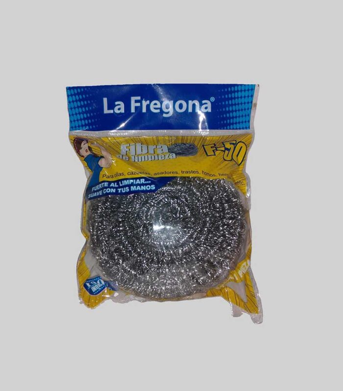 Fibra de Acero Inoxidable F-50, La Fregona, Pieza